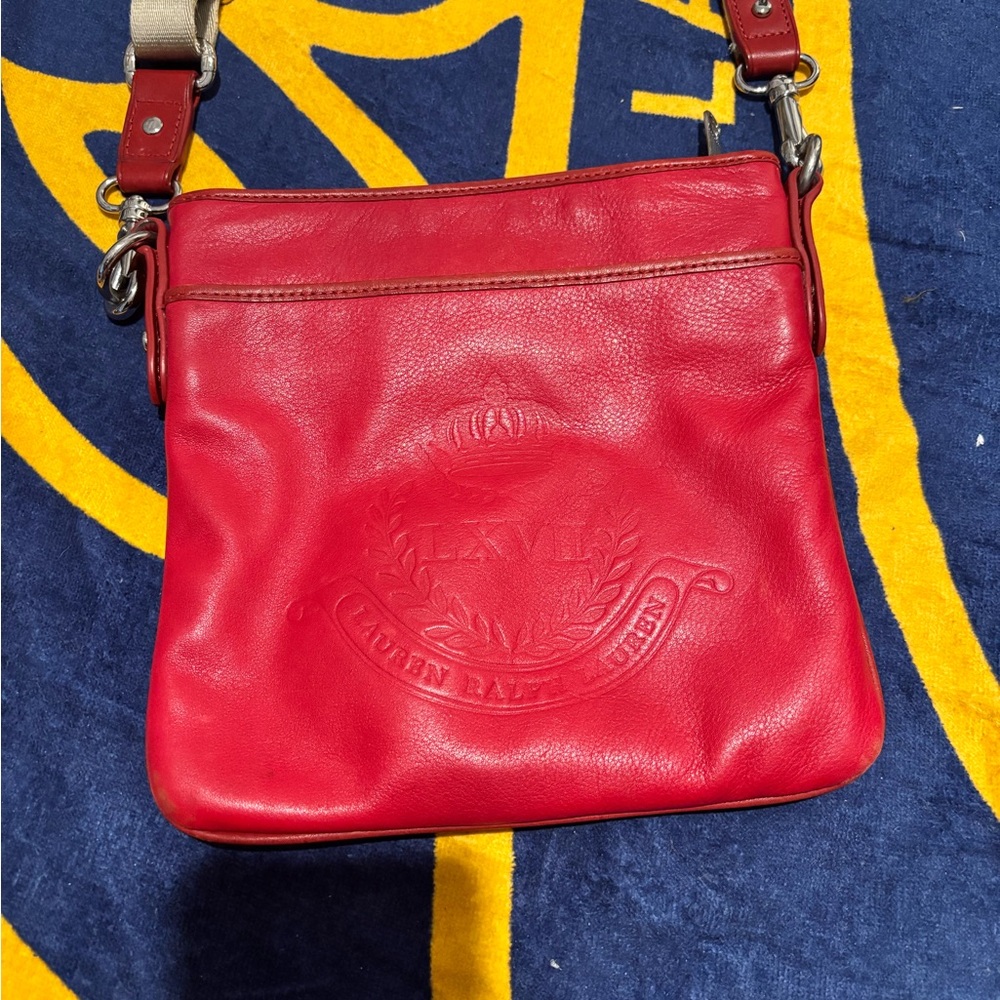 Lauren Ralph Lauren leather crossbody bag